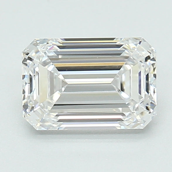 1.11 ct D Color VVS2 Clarity Emerald Shape Lab Grown Diamond