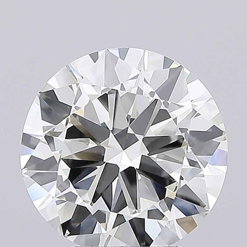 5.0 ct H Color VVS2 Clarity Round Shape Lab Grown Diamond