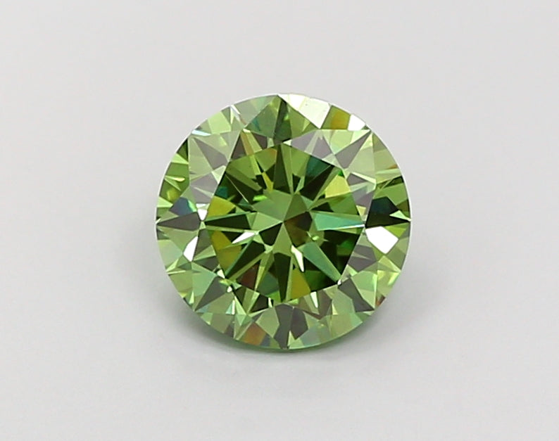 1.89 ct  Colour VS1 Clarity Round Shape Coloured Lab Grown Diamond