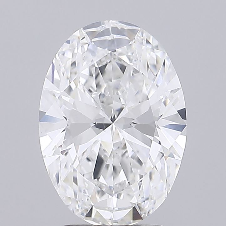 3.05 ct E Color VVS2 Clarity Oval Shape Lab Grown Diamond