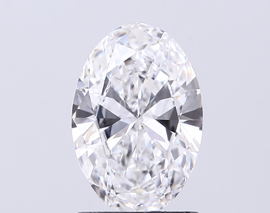 1.02 ct D Color VVS2 Clarity Oval Shape Lab Grown Diamond