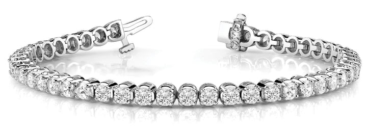 Amaris In Line Prong Set Bracelet