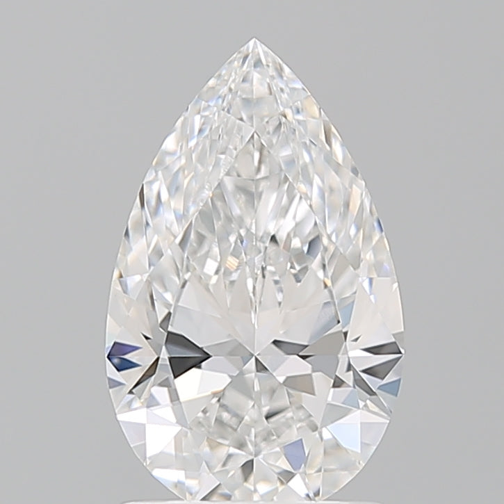 1.51 ct D Color VVS2 Clarity Pear Shape Lab Grown Diamond