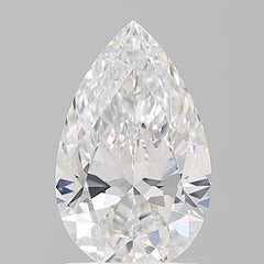 1.51 ct D Color VVS2 Clarity Pear Shape Lab Grown Diamond