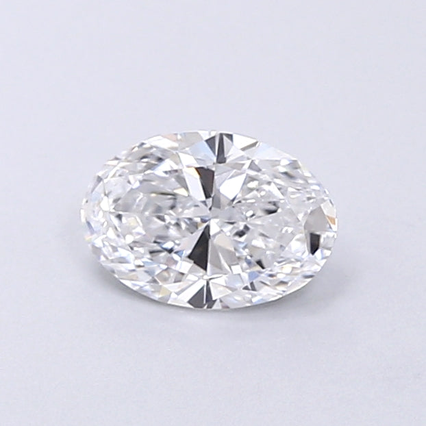 0.51 ct D Color VVS1 Clarity Oval Shape Lab Grown Diamond