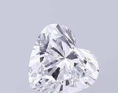 1.01 ct D Color VVS2 Clarity Heart Shape Lab Grown Diamond