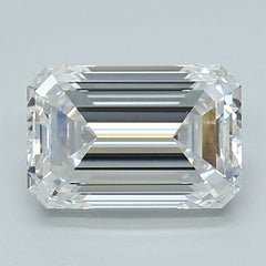 2.01 ct D Color VVS2 Clarity Emerald Shape Lab Grown Diamond