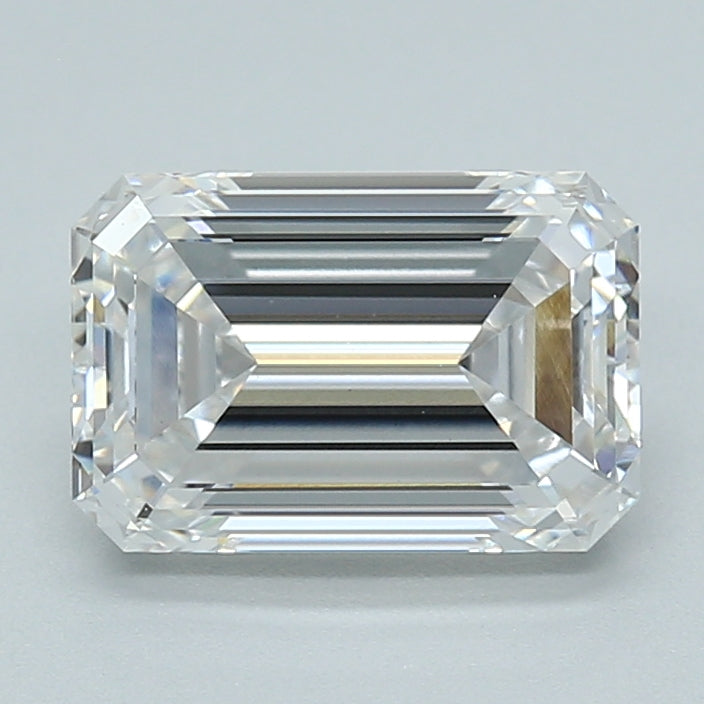 2.01 ct D Color VVS2 Clarity Emerald Shape Lab Grown Diamond