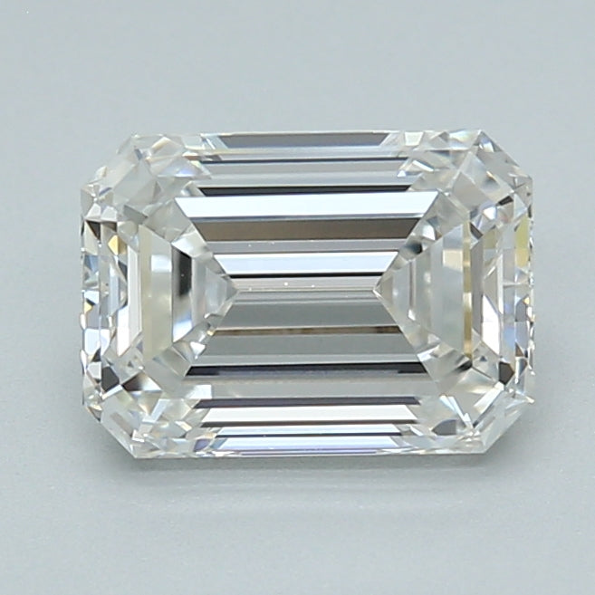1.51 ct G Color VVS2 Clarity Emerald Shape Lab Grown Diamond