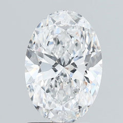 1.55 ct D Color VVS2 Clarity Oval Shape Lab Grown Diamond
