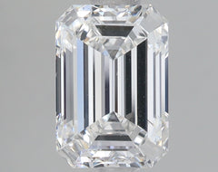 2.37 ct E Color VVS2 Clarity Emerald Shape Lab Grown Diamond