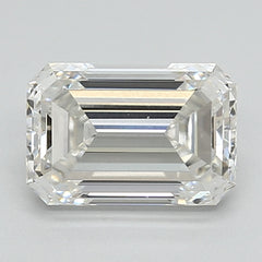 1.57 ct H Color VVS2 Clarity Emerald Shape Lab Grown Diamond