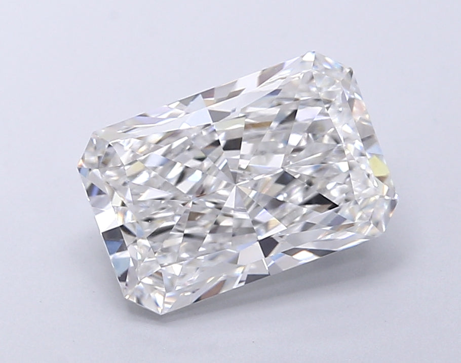 3.03 ct E Color IF Clarity Radiant Shape Lab Grown Diamond