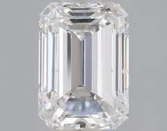 1.0 ct D Colour SI1 Clarity Emerald Shape Lab Grown Diamond