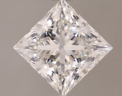 2.11 ct F Color VVS2 Clarity Princess Shape Lab Grown Diamond