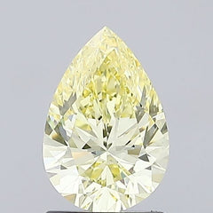 1.0 ct  Colour SI1 Clarity Pear Shape Coloured Lab Grown Diamond