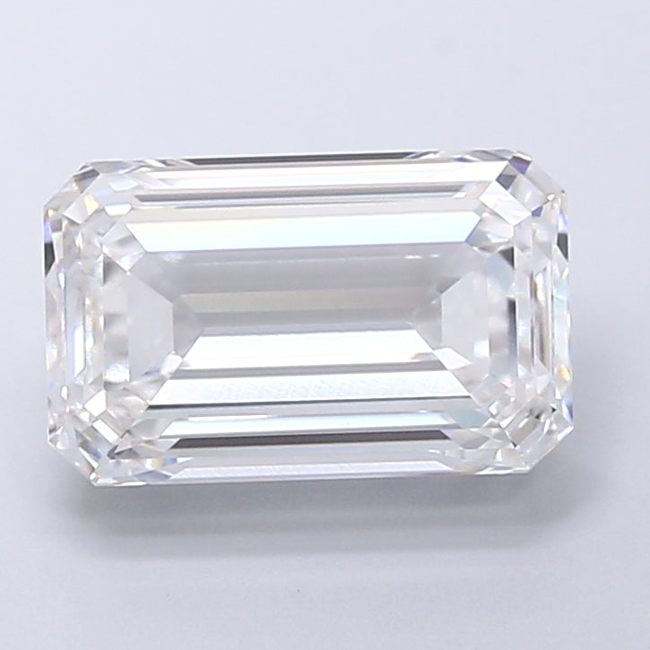 6.03 ct E Color VVS1 Clarity Emerald Shape Lab Grown Diamond