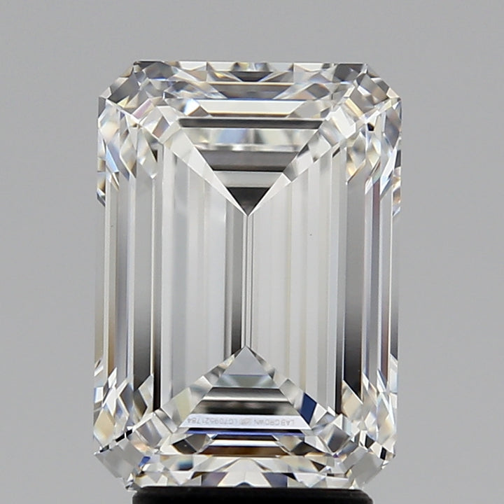 4.09 ct F Color VVS2 Clarity Emerald Shape Lab Grown Diamond