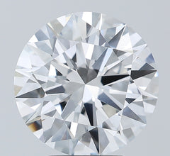 3.79 ct E Color VVS2 Clarity Round Shape Lab Grown Diamond
