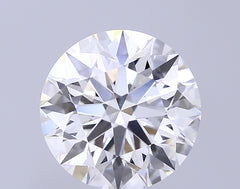 5.01 ct F Color VVS2 Clarity Round Shape Lab Grown Diamond