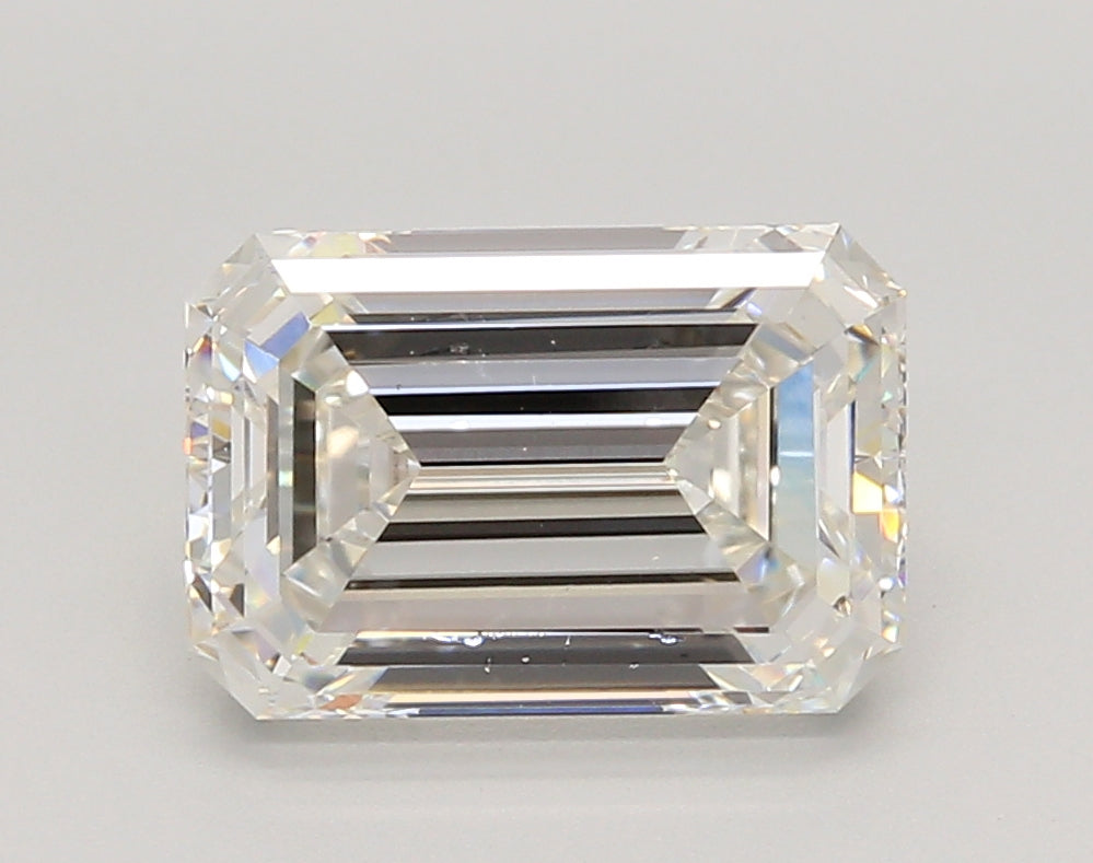 3.07 ct G Color VVS2 Clarity Emerald Shape Lab Grown Diamond