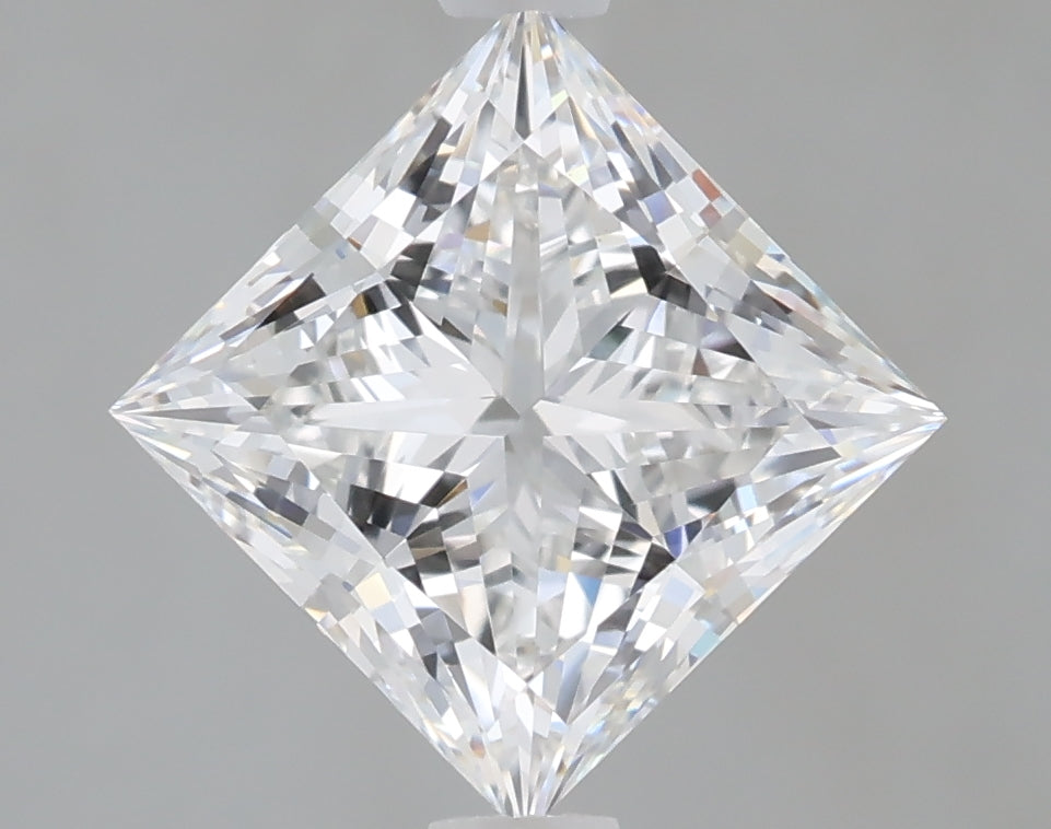 2.1 ct D Colour VVS2 Clarity Princess Shape Lab Grown Diamond
