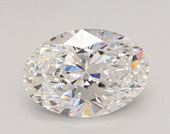 2.06 ct D Color VVS2 Clarity Oval Shape Lab Grown Diamond