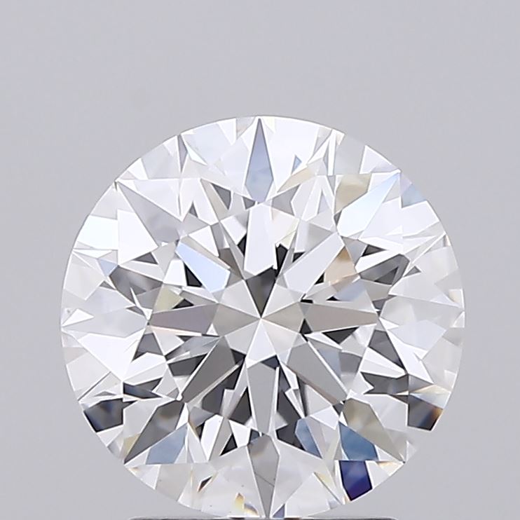 2.21 ct D Color VVS2 Clarity Round Shape Lab Grown Diamond