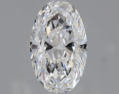 1.0 ct D Color VS2 Clarity Oval Shape Lab Grown Diamond