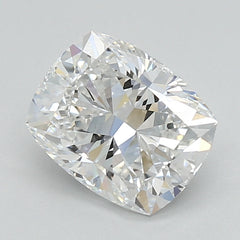 1.6 ct E Color VVS2 Clarity Cushion Shape Lab Grown Diamond