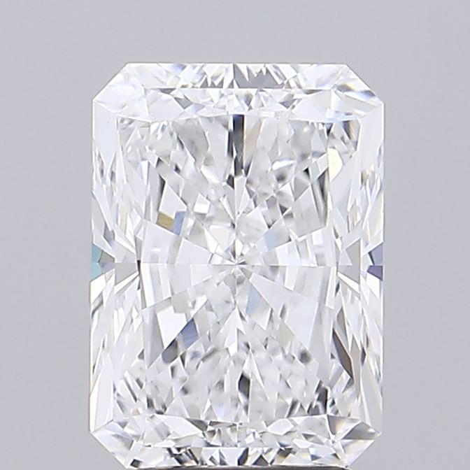 4.05 ct D Color VVS2 Clarity Radiant Shape Lab Grown Diamond