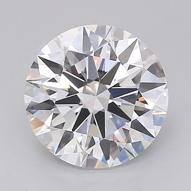 2.51 ct D Color VVS2 Clarity Round Shape Lab Grown Diamond