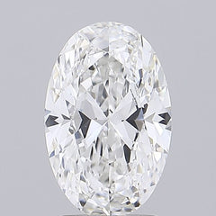 2.55 ct E Color VVS2 Clarity Oval Shape Lab Grown Diamond