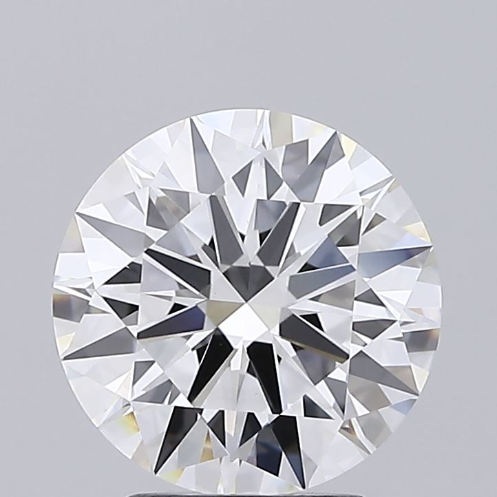 3.02 ct F Color VVS2 Clarity Round Shape Lab Grown Diamond