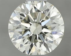 0.51 ct K Color VVS2 Clarity Round Shape Natural Diamond