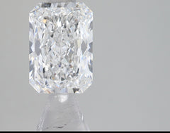 1.72 ct F Color VVS2 Clarity Princess Shape Lab Grown Diamond