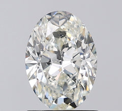 1.11 ct H Colour SI1 Clarity Oval Shape Natural Diamond