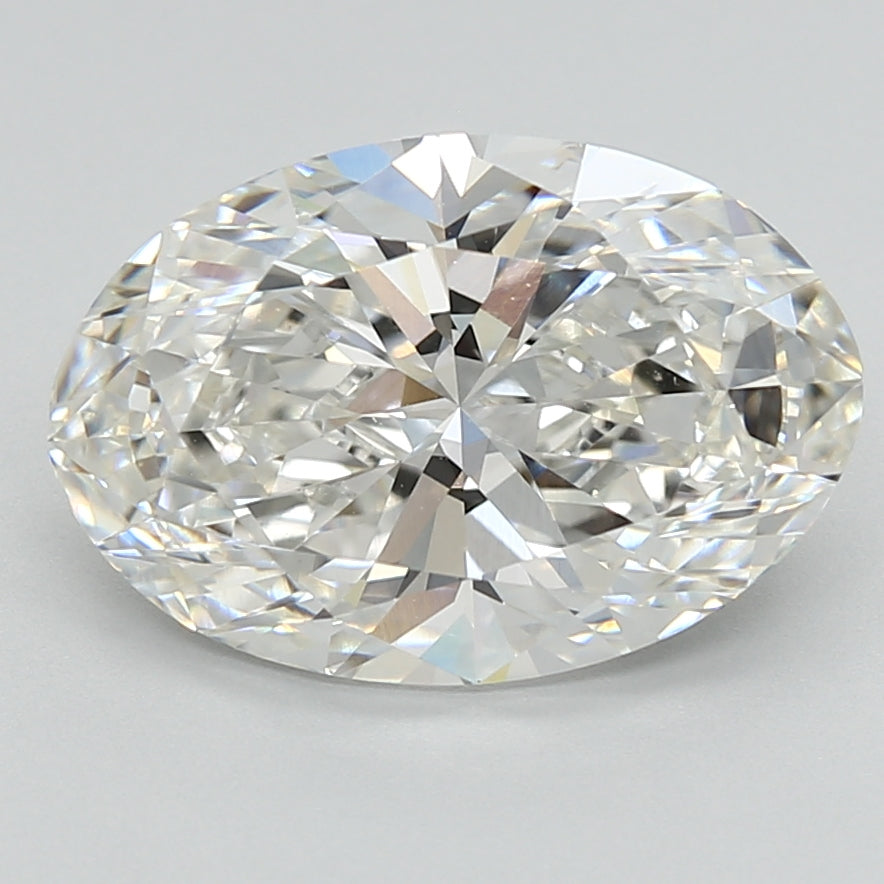 3.54 ct G Color VVS2 Clarity Oval Shape Lab Grown Diamond