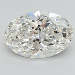 3.54 ct G Color VVS2 Clarity Oval Shape Lab Grown Diamond