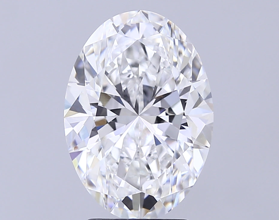 4.1 ct E Color VVS2 Clarity Oval Shape Lab Grown Diamond