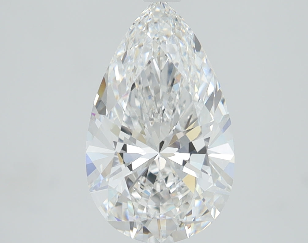 1.81 ct D Color VVS1 Clarity Pear Shape Lab Grown Diamond