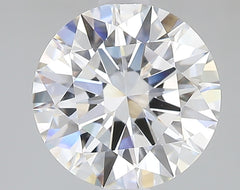 2.36 ct D Color VVS2 Clarity Round Shape Lab Grown Diamond