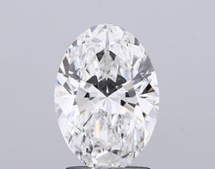 2.11 ct F Color VVS2 Clarity Oval Shape Lab Grown Diamond