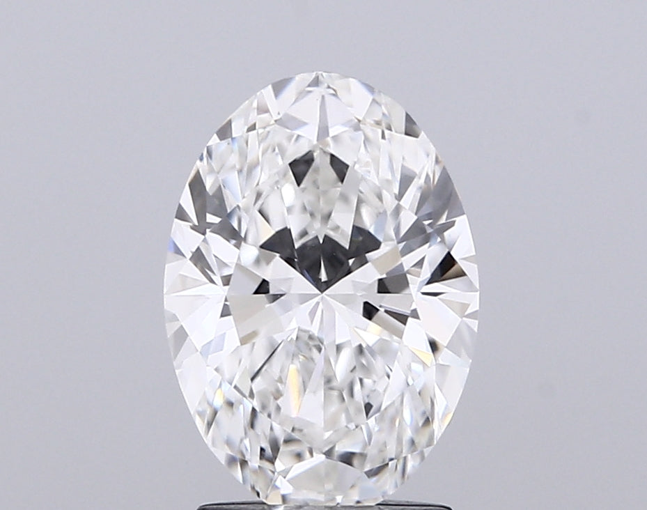 2.11 ct F Color VVS2 Clarity Oval Shape Lab Grown Diamond