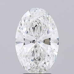 3.55 ct E Color VVS2 Clarity Oval Shape Lab Grown Diamond