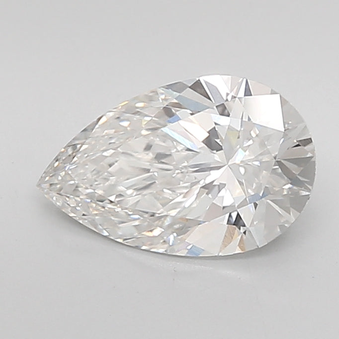 2.1 ct F Color VVS2 Clarity Pear Shape Lab Grown Diamond