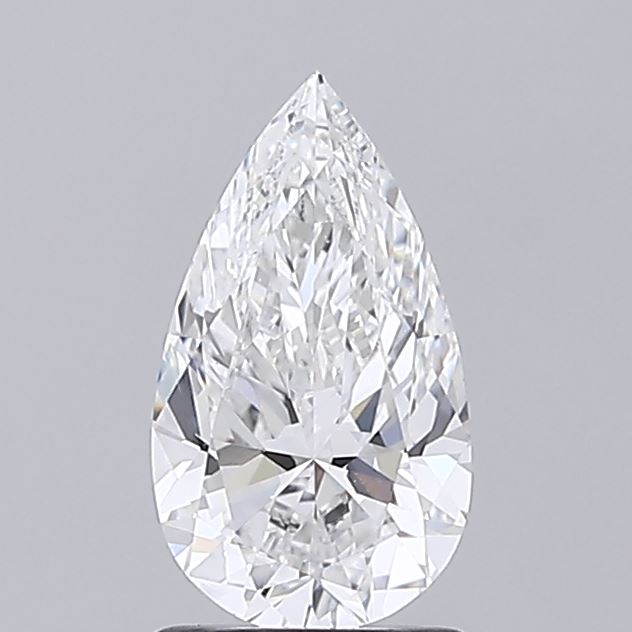 1.5 ct E Color VVS2 Clarity Pear Shape Lab Grown Diamond