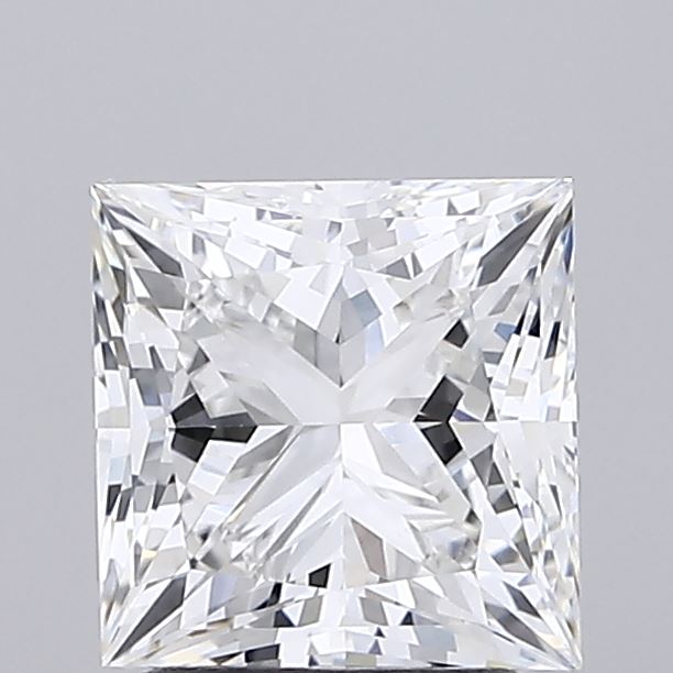 2.52 ct E Colour VVS1 Clarity Princess Shape Lab Grown Diamond