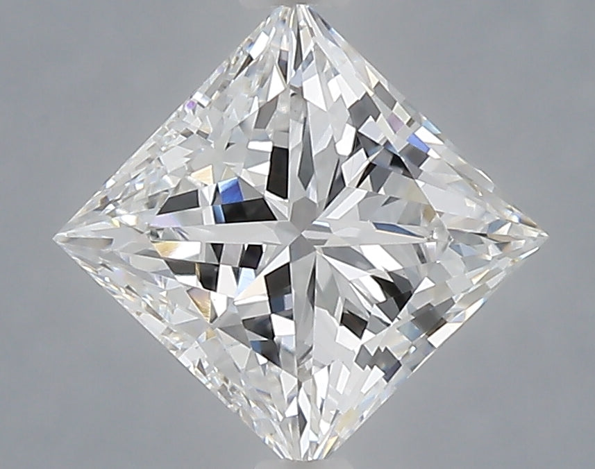 1.51 ct E Colour VVS2 Clarity Princess Shape Lab Grown Diamond