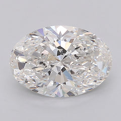 3.05 ct G Color VVS2 Clarity Oval Shape Lab Grown Diamond
